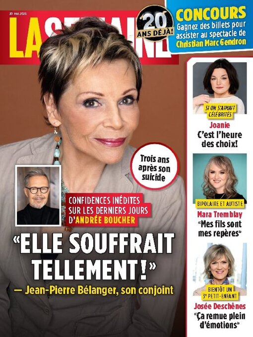 Title details for La Semaine by TVA Publications Inc. - Available